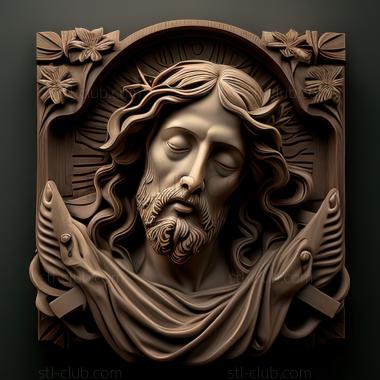 3D model st jesus (STL)